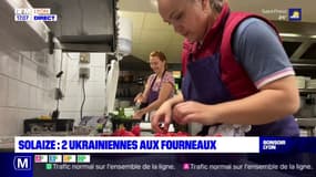 Solaize : deux ukrainiennes aux fourneaux