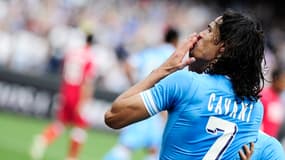 Edinson Cavani à Naples