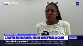 Campus Normandie: Marie-José Pérec présente à Caen