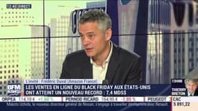 Frédéric Duval (Amazon France) : Les ventes en ligne du Black Friday aux Etats-Unis ont atteint un nouveau record - 02/12