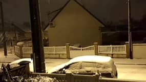 Neige sur Paray-Vieille-Poste dans l'Essonne - Témoins BFMTV