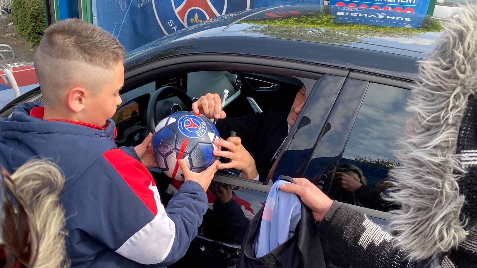 Leonardo présent au Camp des Loges, le 19 avril 2022.