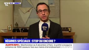 Bruno Retailleau (LR) sur les retraites: "Je veux la fin des régimes spéciaux mais, en dehors de cela, la réforme est une mauvaise réforme"