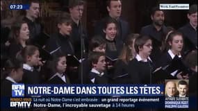 Les choristes de Notre-Dame de Paris, orphelins après l'incendie