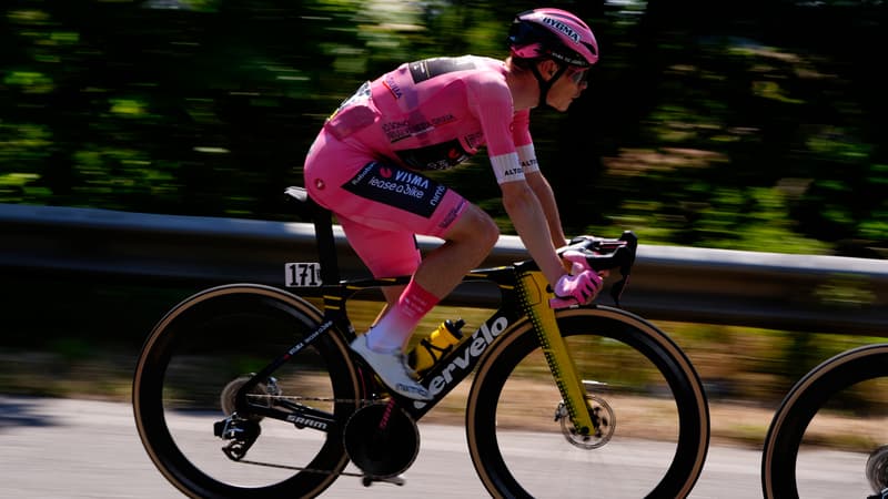 Jonas Vingegaard sur le Giro 2026 le 24 mai 2026 2291379