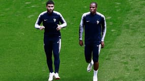 Nabil Fekir et Djibril Sidibé