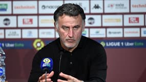 L'entraîneur de Nice, Christophe Galtier