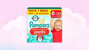 Ce lot de Couches-Culottes Pampers est en promo à l'occasion des Ventes Flash Amazon
