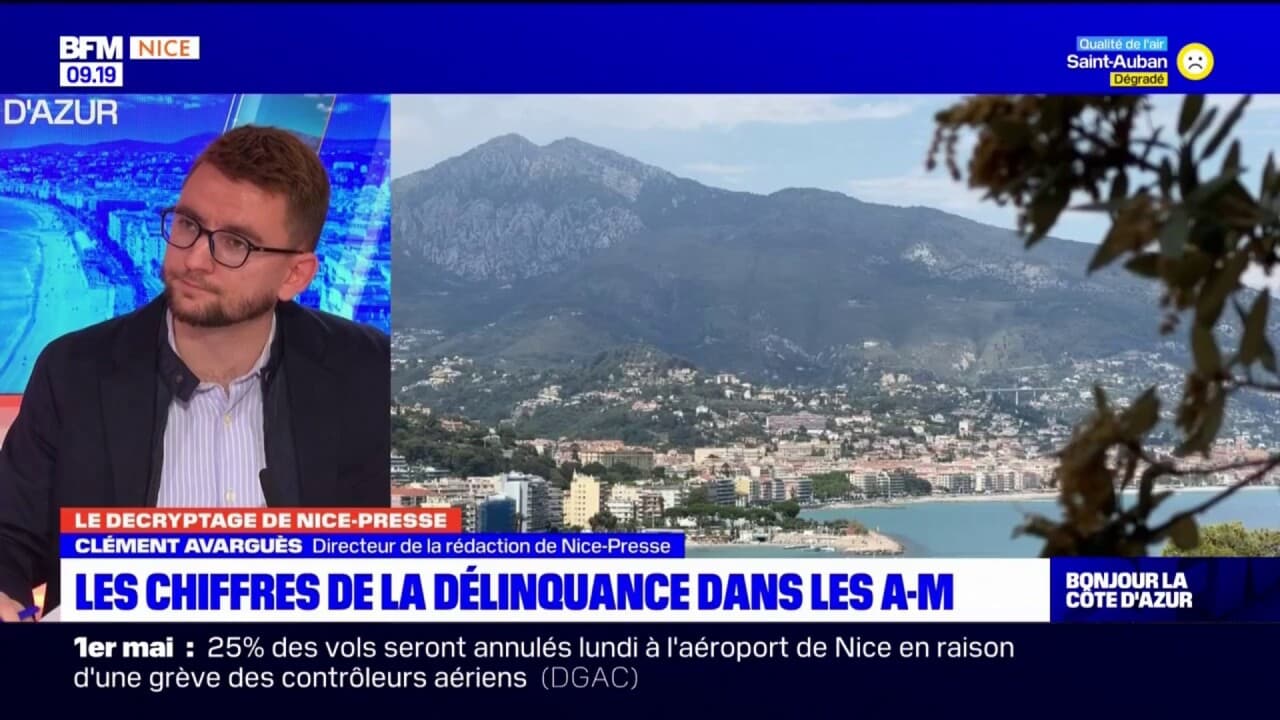 Les Chiffres De La Délinquance Dans Les Alpes-Maritimes