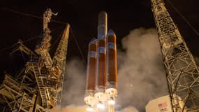 La sonde Parker Solar lors de son lancement depuis Cap Canaveral, en Floride, le 12 août 2018. 