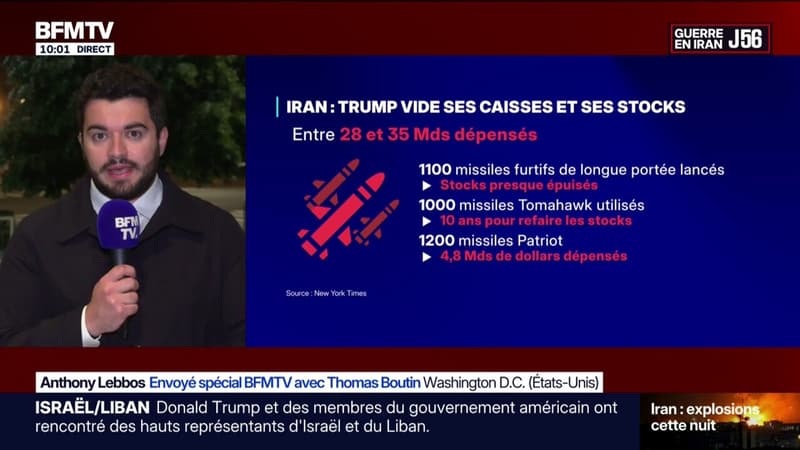 Les États-Unis auraient dépensé entre 28 et 35 milliards de dollars dans la guerre au Moyen-Orient, selon le New York Times