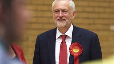 Le leader du parti travailliste Jeremy Corbyn, le 9 juin 2017.