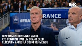 Deschamps reconnait avoir été contacté par un grand club européen après la Coupe du Monde (Rothen régale)