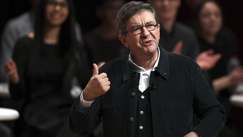 Jean-Luc Mélenchon à Strasbourg le 15 février 2017