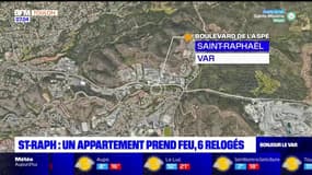 Saint-Raphaël: un appartement prend feu, six personnes relogées