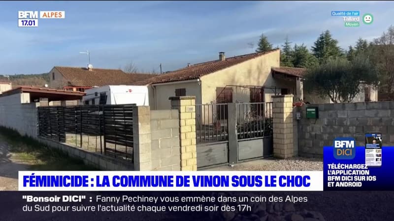 Féminicide à Vinon-sur-Verdon: la commune sous le choc