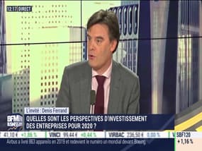 Denis Ferrand (Rexecode): Quelles sont les perspectives d'investissement des entreprises pour 2020 ? - 02/01