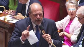 Éric Dupond-Moretti en réponse à un député RN: "Moi, je ne déteste pas la police, j'aime la police"