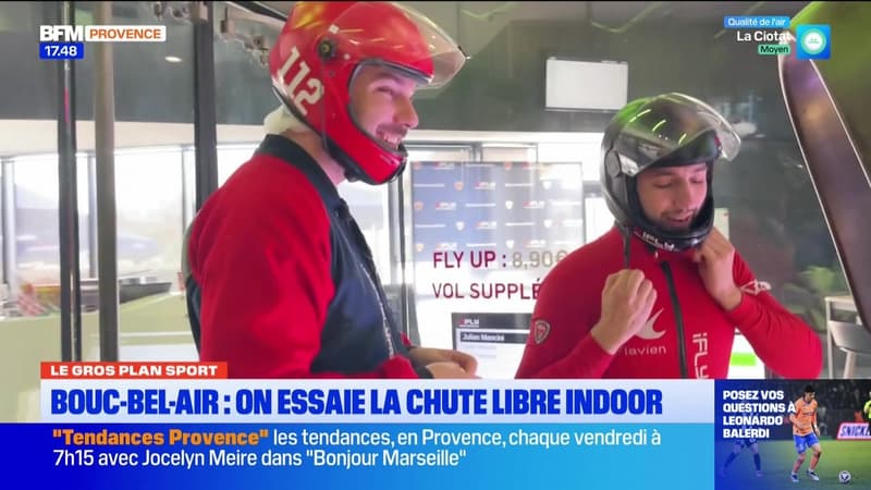 Tous terrains du lundi 3 mars - Bouc-Bel-Air : on essaie la chute libre indoor