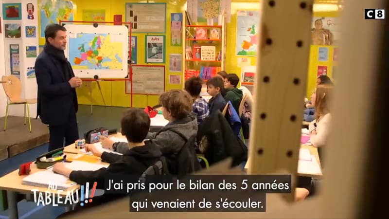 Manuel Valls dans "Au Tableau !"