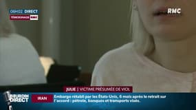 TÉMOIGNAGE RMC: Julie accuse de viols une vingtaine de pompiers alors qu'elle avait 13 ans: "Le jour où il est venu à mon domicile et qu'il m'a violée, tout a basculé."