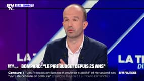 Budget: pour Manuel Bompard, "si le PS ne vote pas la motion de censure, ils auront procédé à un changement d'alliance"