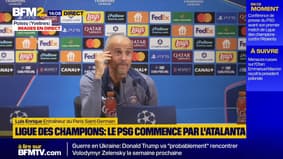 Luis Enrique : "la première Ligue des champions, c'est la plus difficile à gagner"