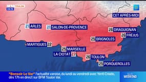 Météo Var: un samedi très ensoleillé, jusqu'à 26°C à Toulon