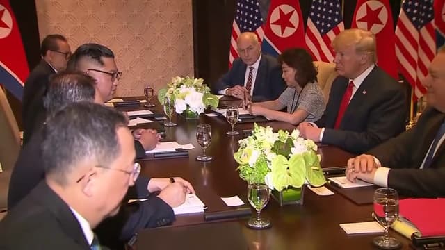 Donald Trump et Kim Jong-un