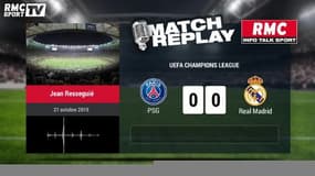 PSG-Real Madrid (0-0) : le Goal-Replay avec le son RMC Sport