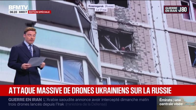 600 drones, quatre morts... L'Ukraine a lancé une attaque massive contre la Russie