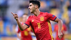 Marco Asensio a flambé avec les jeunes de l'Espagne dans l'Euro U21.