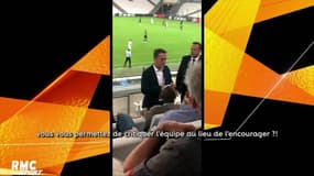 Ligue Europa : Eyraud s'énerve contre une spectatrice