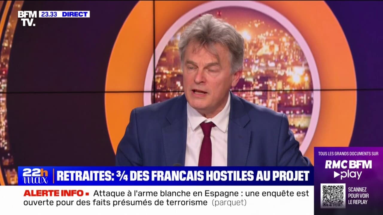 Fabien Roussel "La Première ministre devrait penser aux femmes"