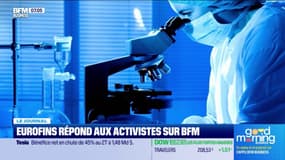 Eurofins répond aux activistes sur BFM