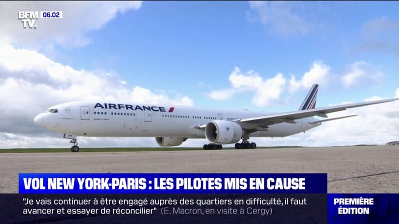 Incident sur le vol New York-Paris: les premiers éléments de l'enquête du BEA pointent la responsabilité des pilotes d'Air France