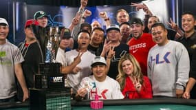 JC Tran , vainqueur du WPT Rolling Thunder