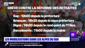 Réforme des retraites: de nombreuses mobilisations prévues dans les Alpes-du-Sud