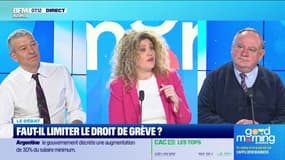 Nicolas Doze face à Jean-Marc Daniel : Faut-il limiter le droit de grève ? - 21/02