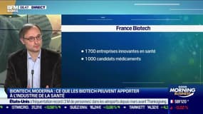 Franck Mouthon (France Biotech) : Ce que les biotech peuvent appporter à l'industrie de la santé - 24/11