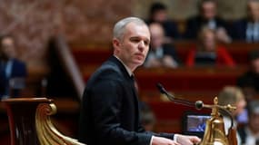 François de Rugy, le 18 avril 2018, à l'Assemblée nationale lors de la séance des questions au gouvernement