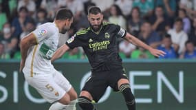 Karim Benzema - Elche-Real Madrid - Liga