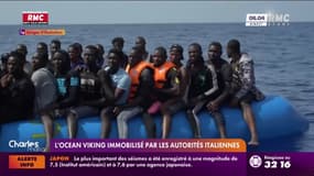 L'Ocean Viking immobilisé par les autorités italiennes