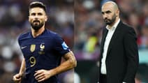 Olivier Giroud et Walid Regragui