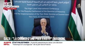 Reconnaissance de la Palestine par la France: en visioconférence, le président Mahmoud Abbas applaudit les propos d'Emmanuel Macron