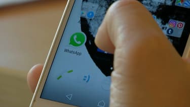 Un écran de téléphone portable