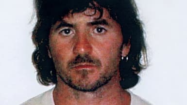 Yvan Colonna après son arrestation près de Propriano en Corse, le 4 juillet 2003
