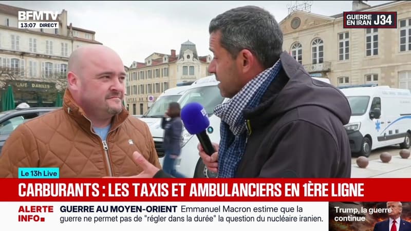 La colère monte contre la flambée du carburant pour les ambulanciers et les chauffeurs de taxi
