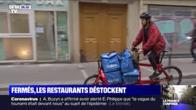 Contraints de fermer leurs portes, certains restaurateurs bradent leurs stocks de nourriture