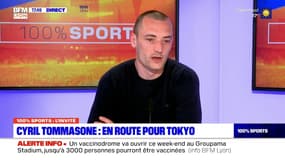 100% Sports: l'interview du gymnaste lyonnais Cyril Tommasone qui va disputer les JO de Tokyo